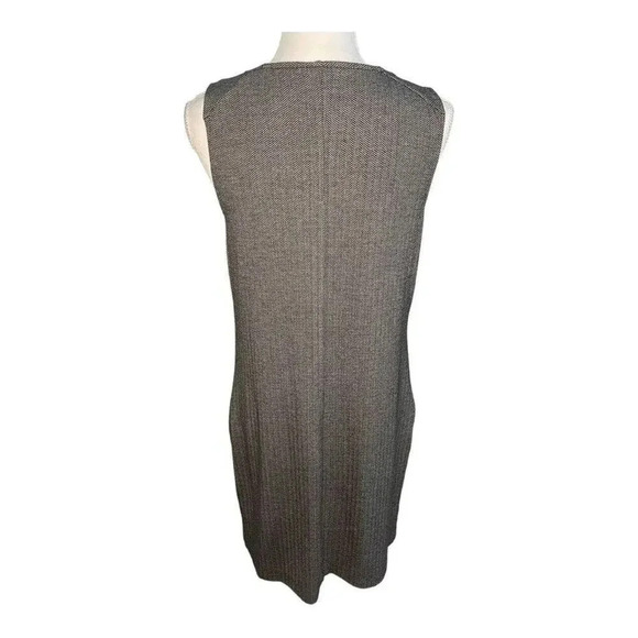 Apt. 9 Women’s Medium Gray Pearl Embellished Shift Dress With Front Pockets - Picture 3 of 4